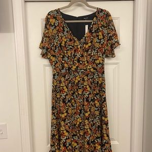 Madewell Size 4 Floral Dress